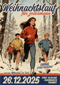 Weihnachtslauf der SG Finne Billroda