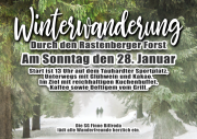 Winterwanderung Tauhardt